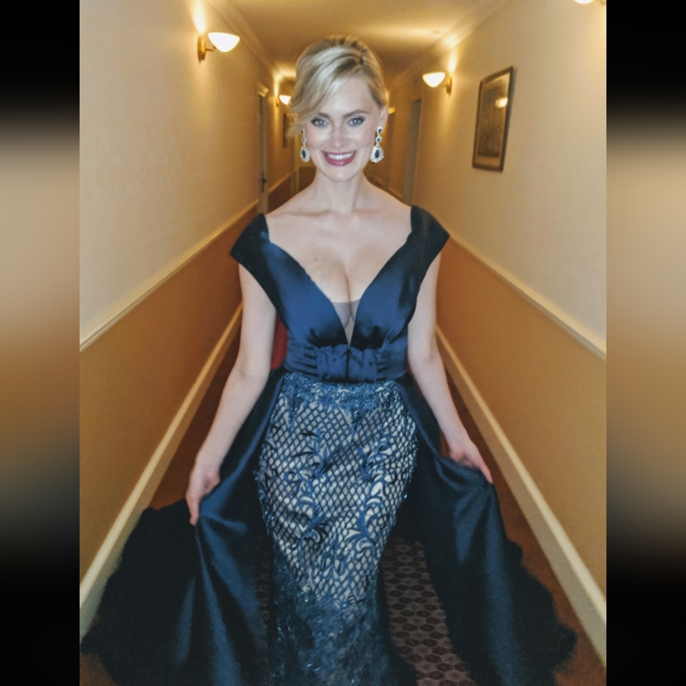 Beaded gown